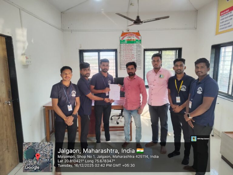 माळपिंप्रीत कृषीदूतांचे आगमन; ‘रावे’ अंतर्गत १० आठवड्यांचा कृषी उपक्रम