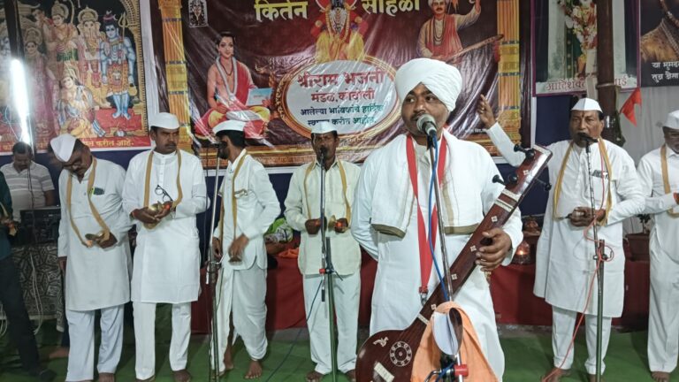 कोदोली येथे श्रीमद् भागवत कथा व अखंड हरिनाम संकीर्तन सोहळा उत्साहात