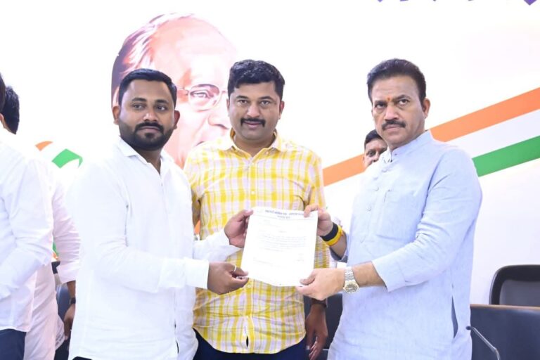 जळगाव युवक शहराध्यक्षपदी विनायक पाटील यांची नियुक्ती